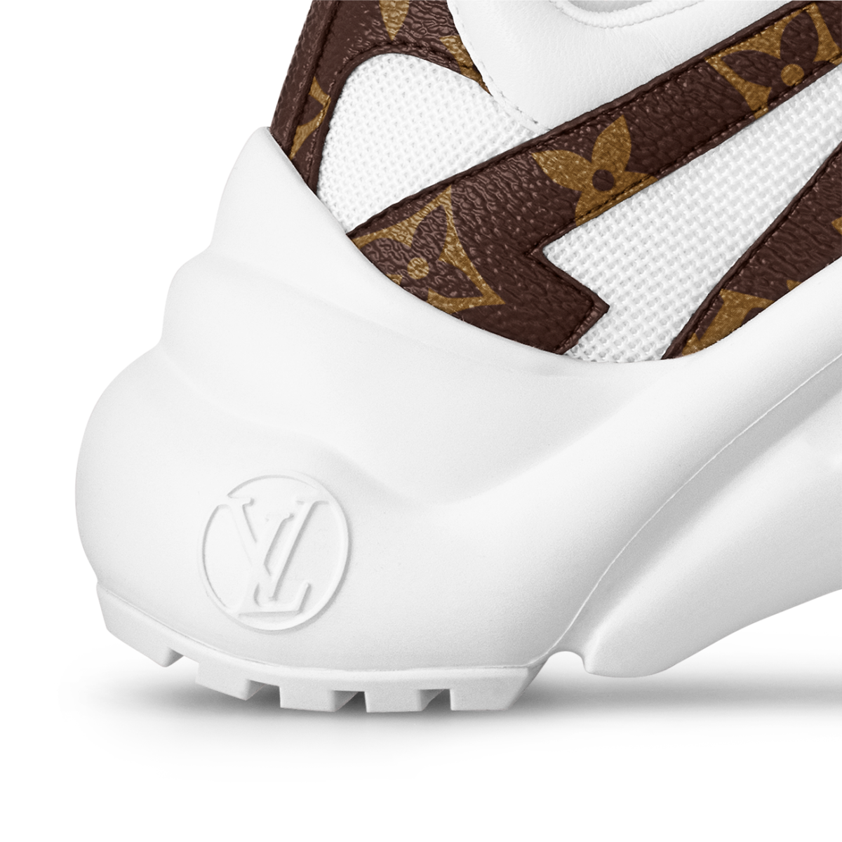 Louis Vuitton Archlight Trainer Monogram White - Image 4