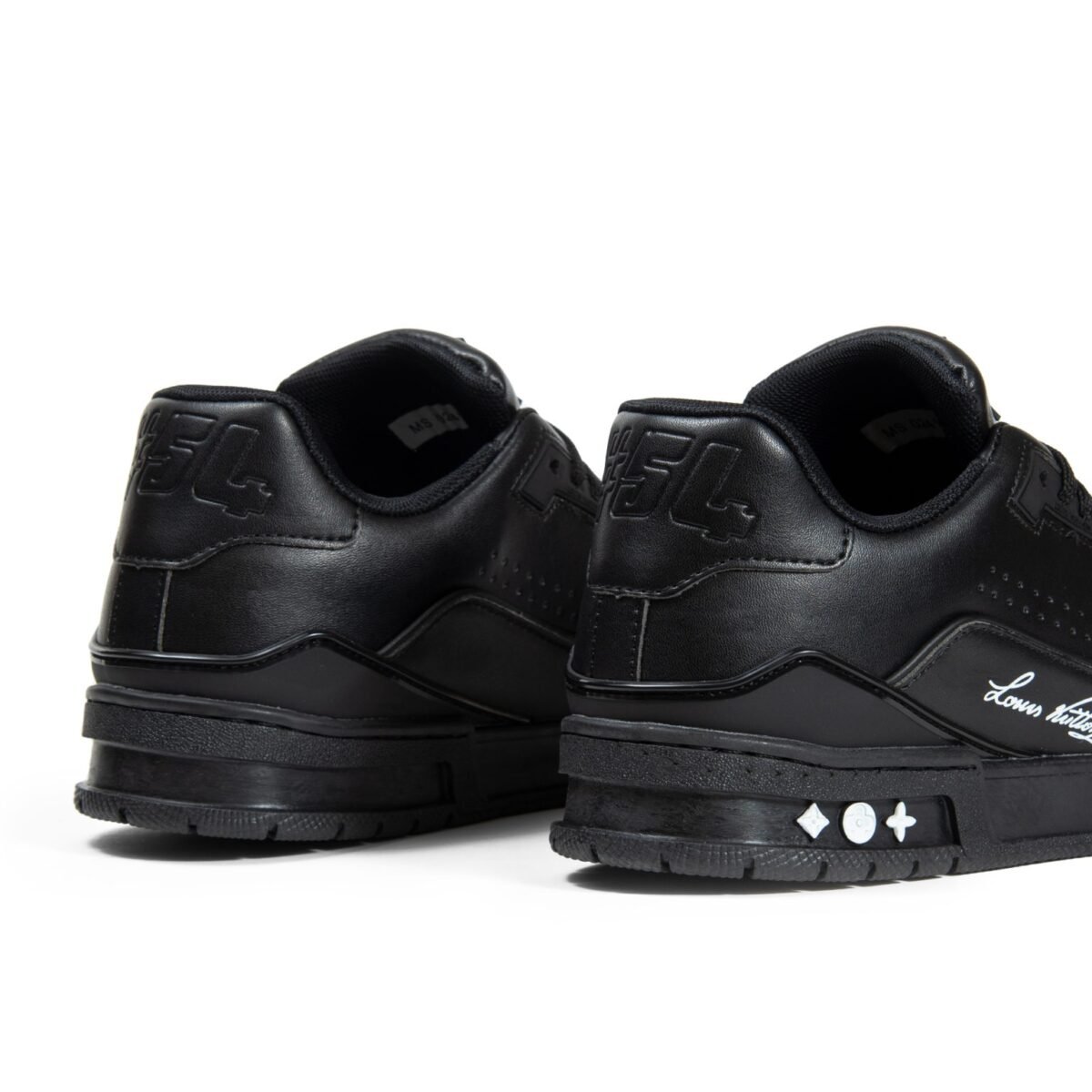 Louis Vuitton LV Trainer Black Wool - Image 3