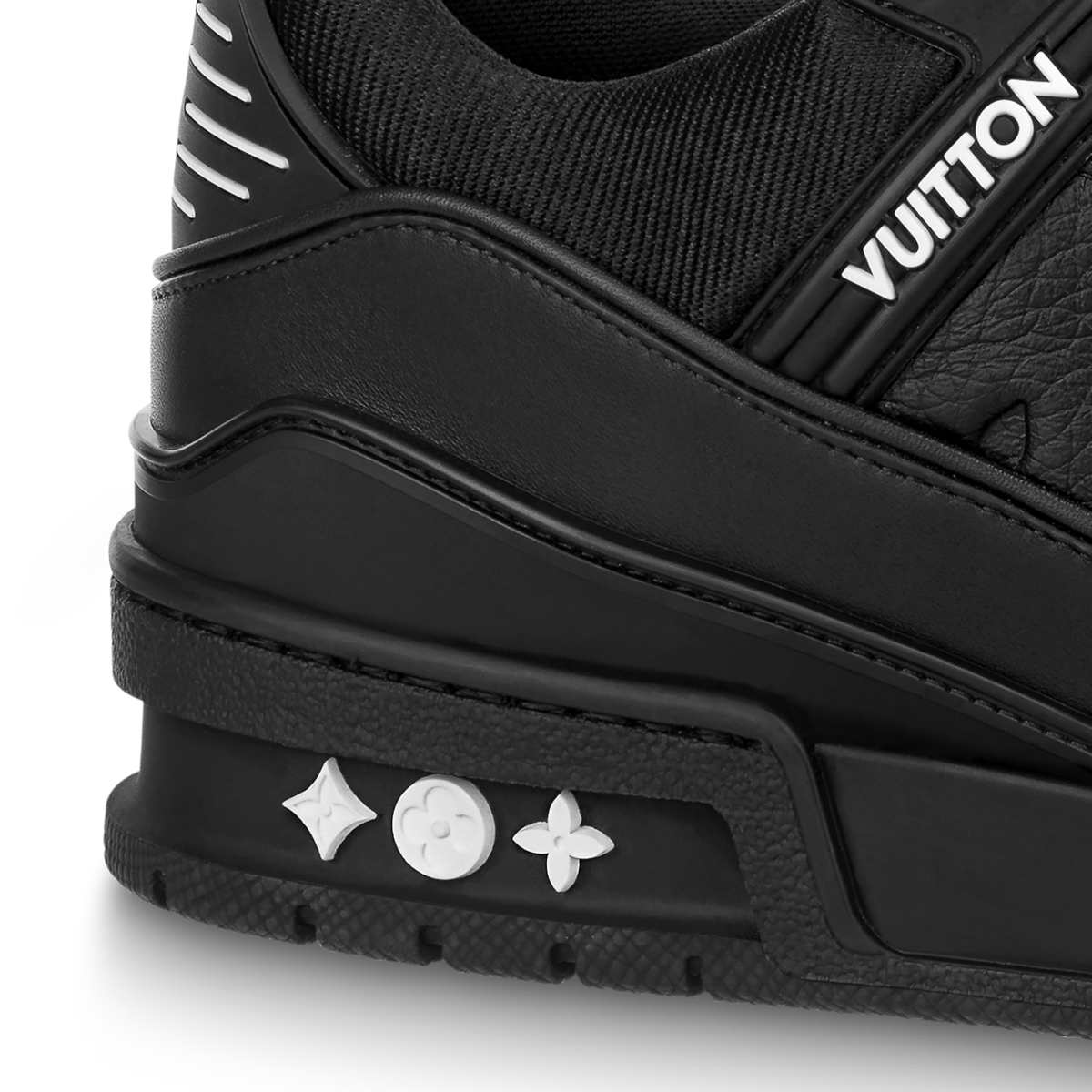 Louis Vuitton LV Trainer Black Embossed Monogram - Image 5