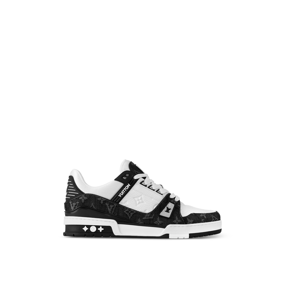 Louis Vuitton LV Trainer White Black