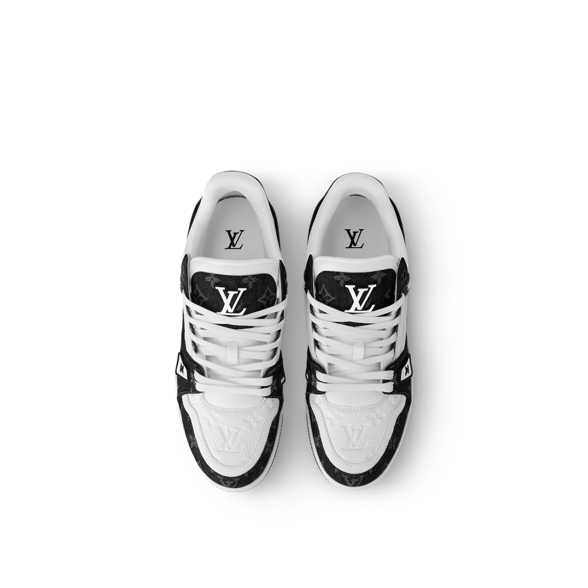 Louis Vuitton LV Trainer White Black - Image 3