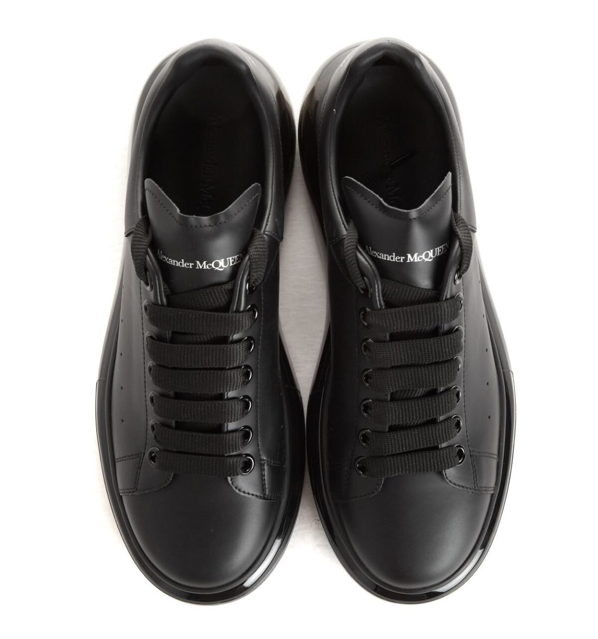 Alexander McQueen Oversized Black Shiny Sole - Image 4