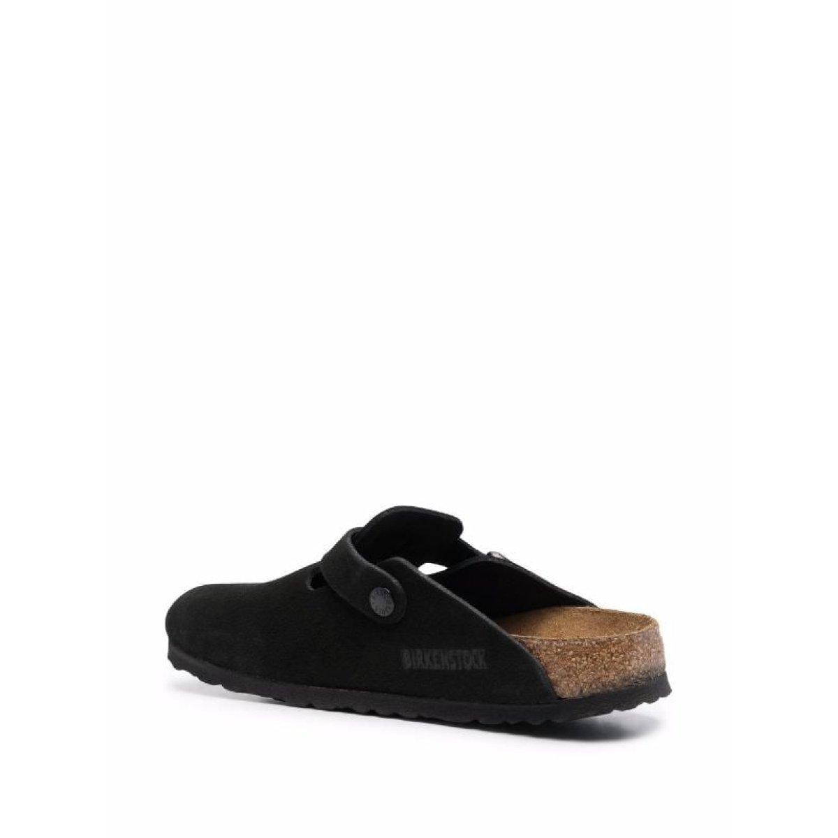 Birkenstock Boston Soft Footbed Suede Black - Image 3