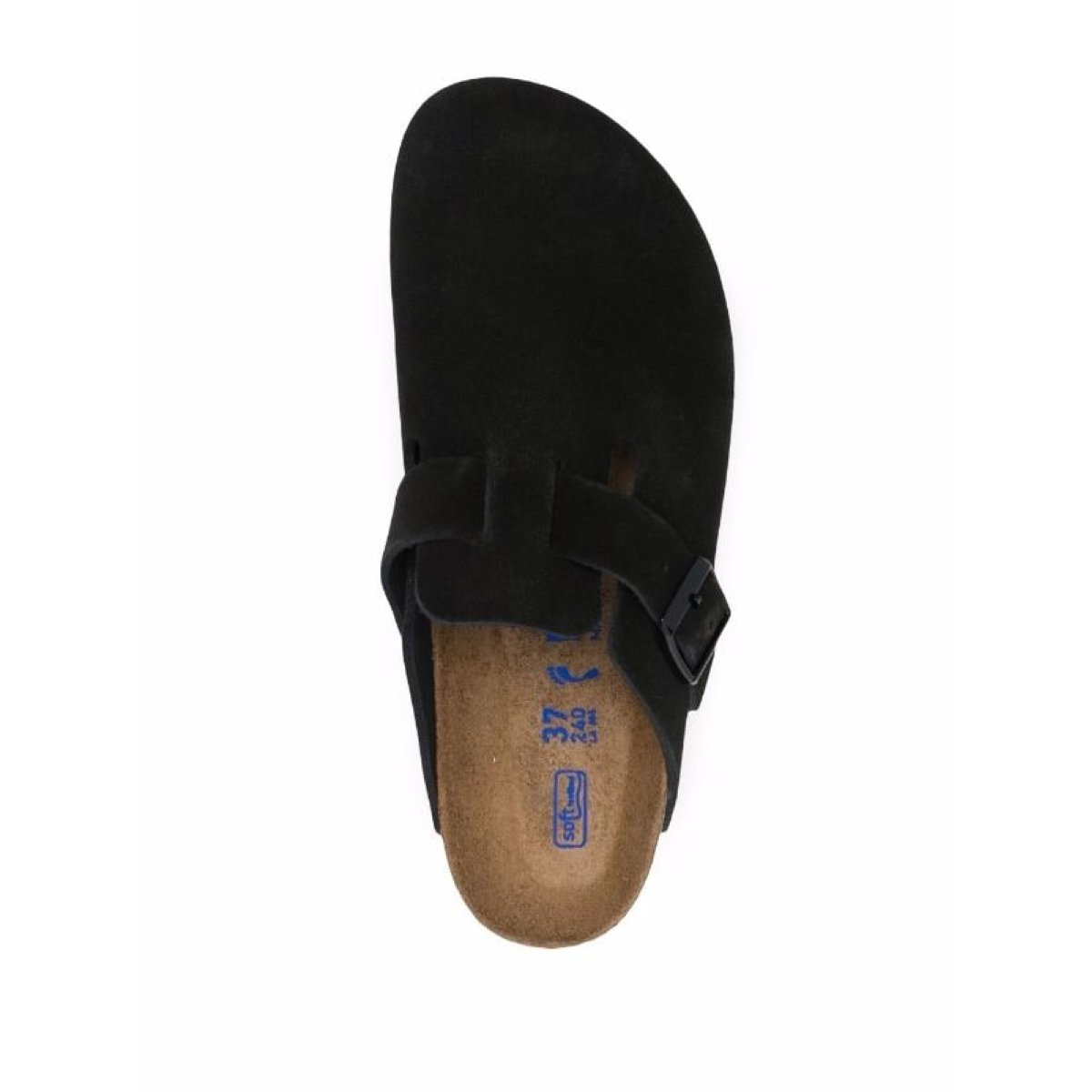 Birkenstock Boston Soft Footbed Suede Black - Image 4