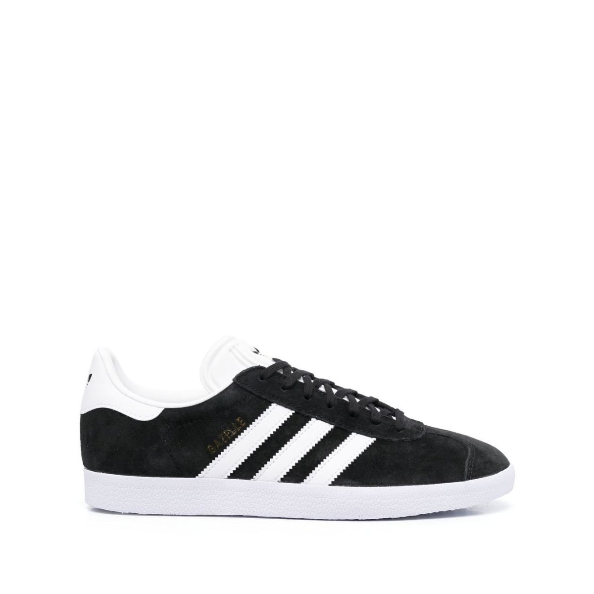 Adidas Gazelle Core Black Cloud White Gold Metallic (PS)