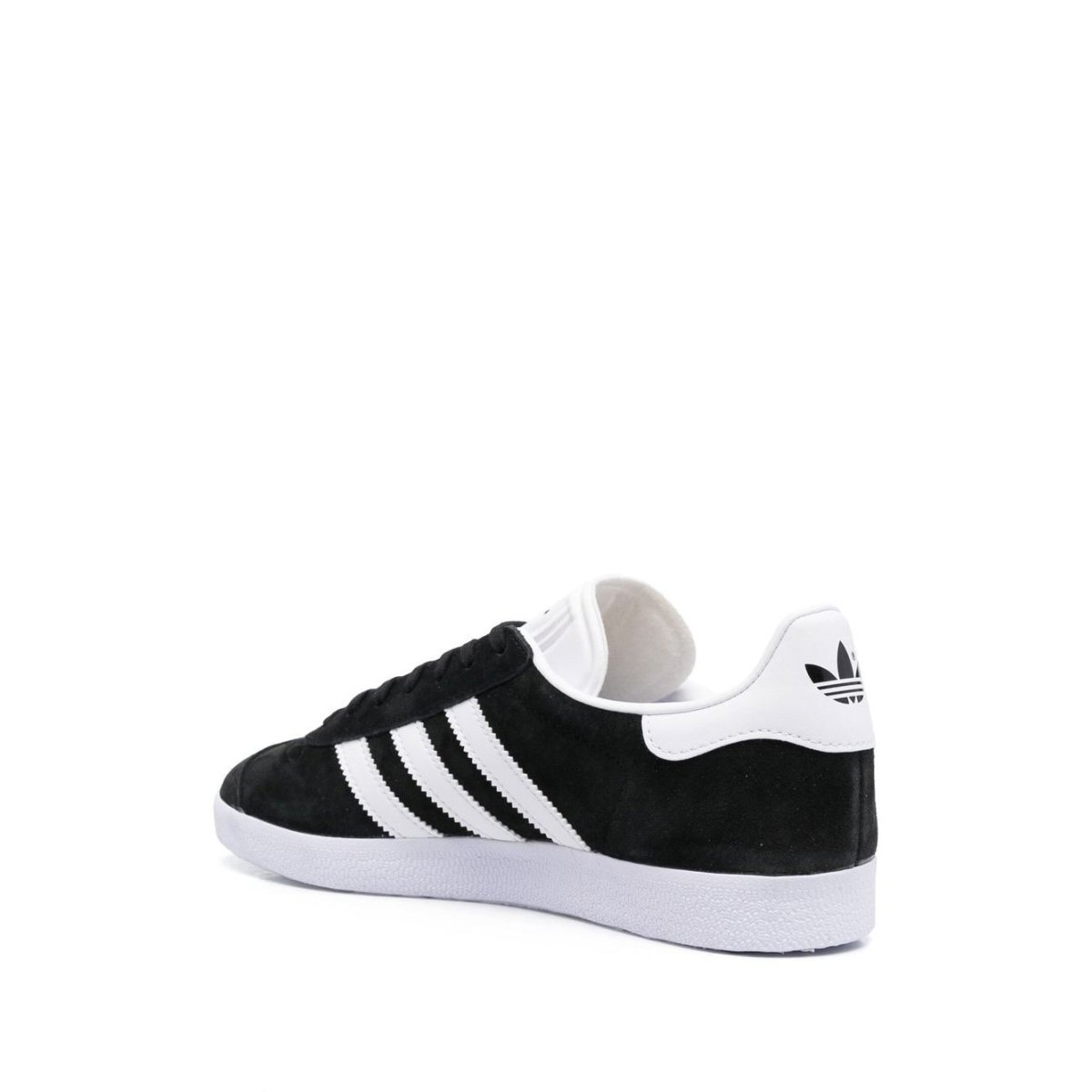 Adidas Gazelle Core Black Cloud White Gold Metallic (PS) - Image 3