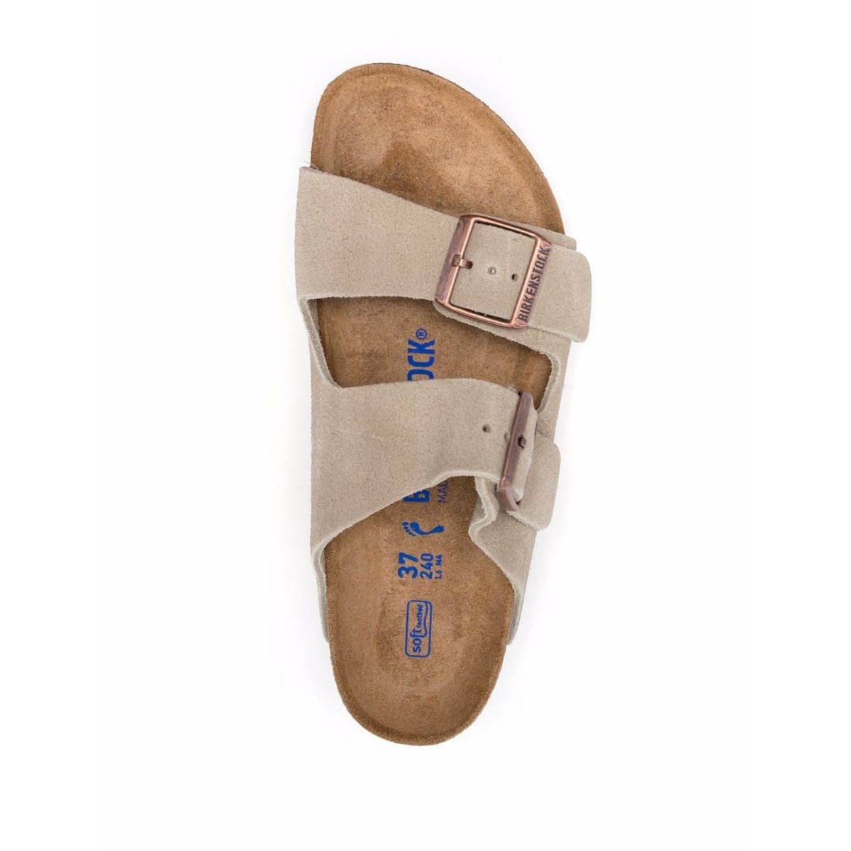 Birkenstock Arizona Soft Footbed Suede Taupe - Image 4