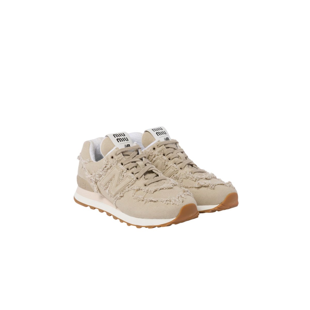 New Balance 574 Miu Miu Denim Colonial Beige - Image 2