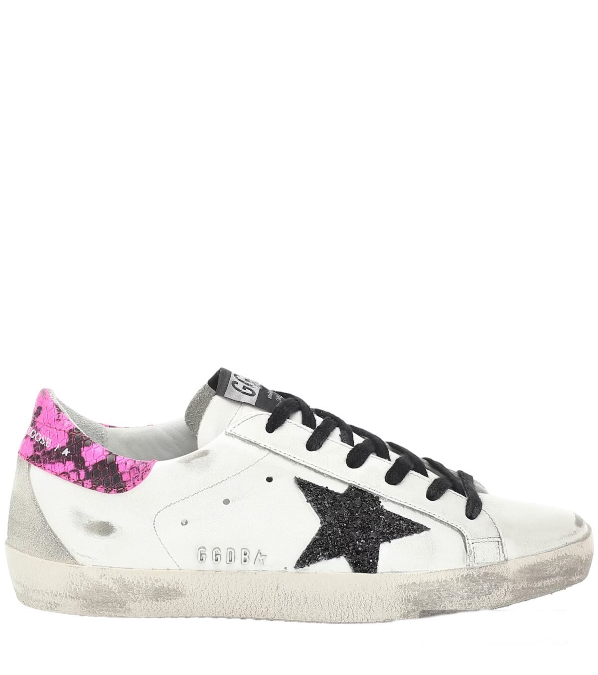 Golden Goose Superstar Leather Sneakers White / Pink