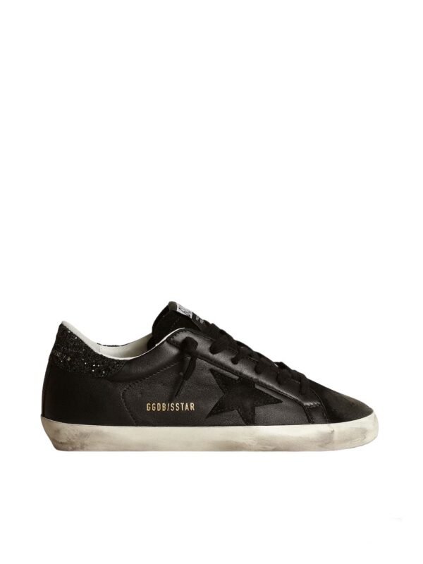 Golden Goose Super Star Black nappa leather upper