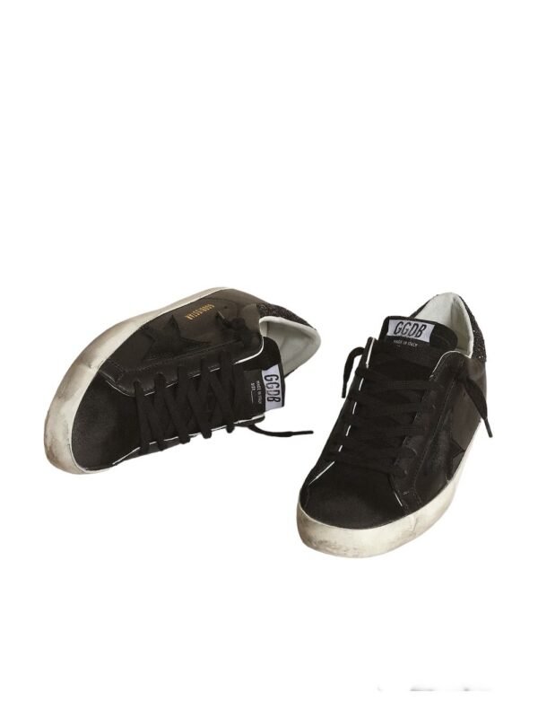 Golden Goose Super Star Black nappa leather upper - Image 4