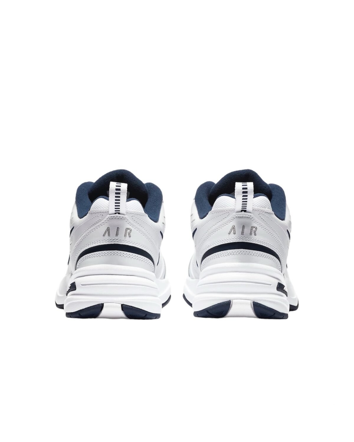 Nike Air Monarch IV White Navy - Image 4