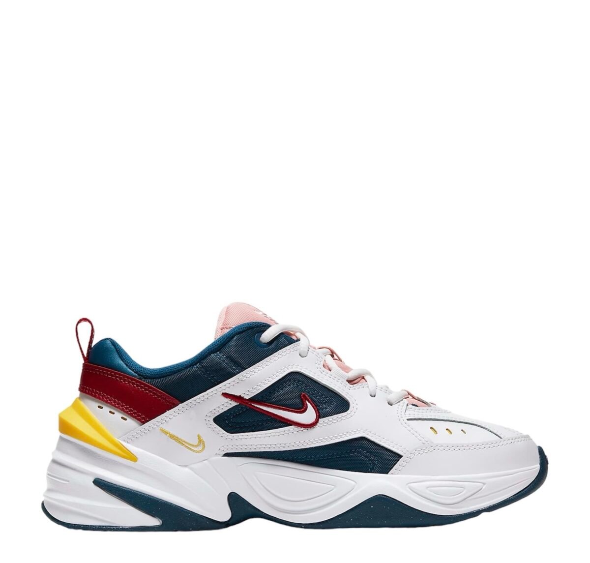 Nike M2K Tekno Blue Force Summit White Chrome Yellow