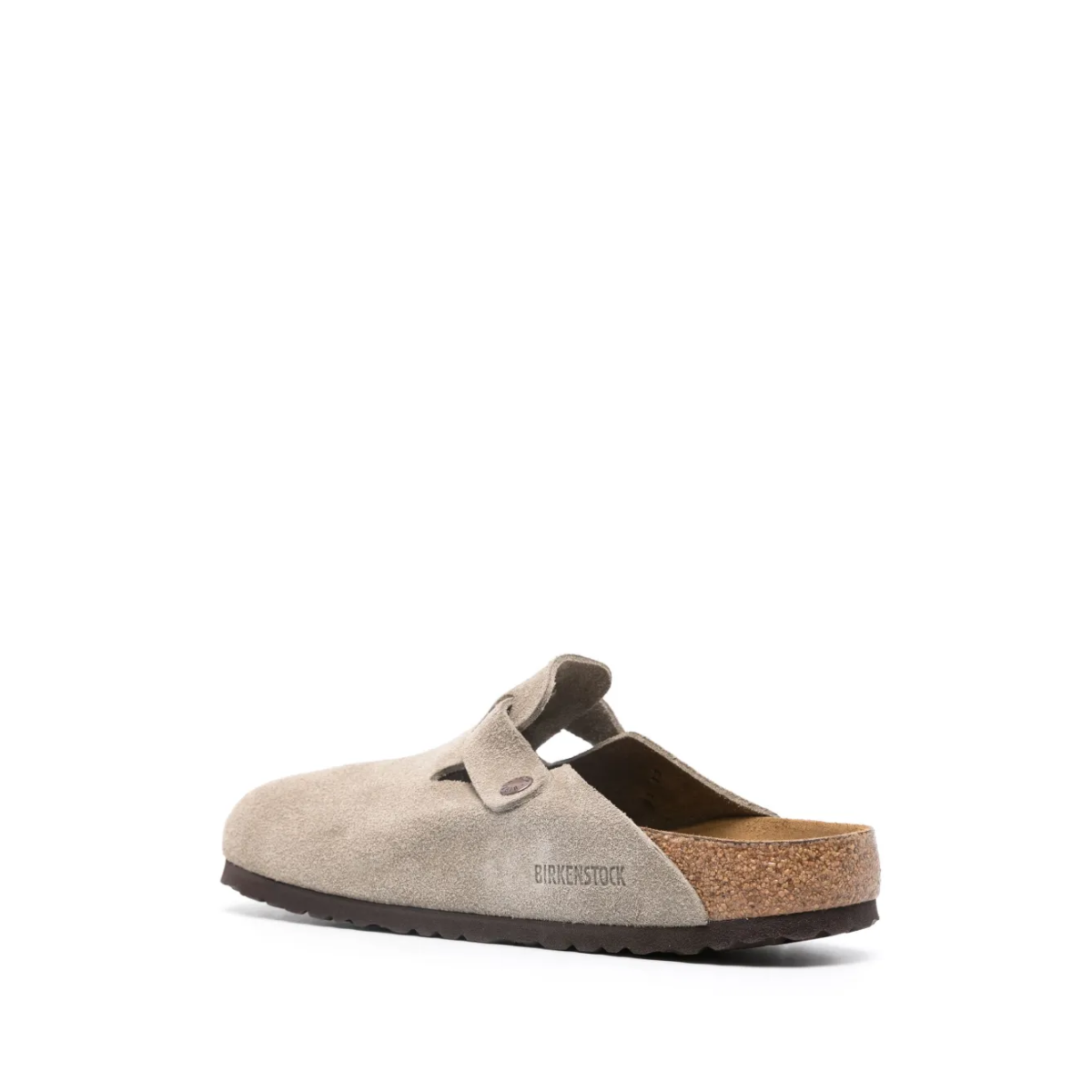 Birkenstock Boston Soft Footbed Suede Taupe (Narrow Fit) - Image 3