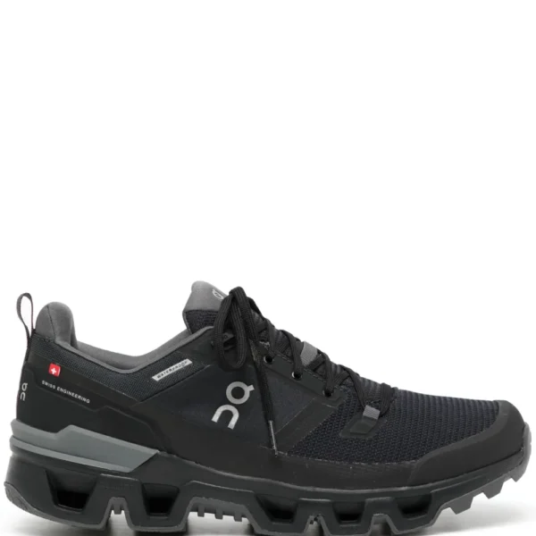 On Running Cloudwander Waterproof Black Eclipse