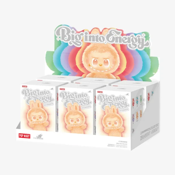 Pop Mart Labubu The Monsters Big into Energy Series Vinyl Plush Pendant Single Blind Box