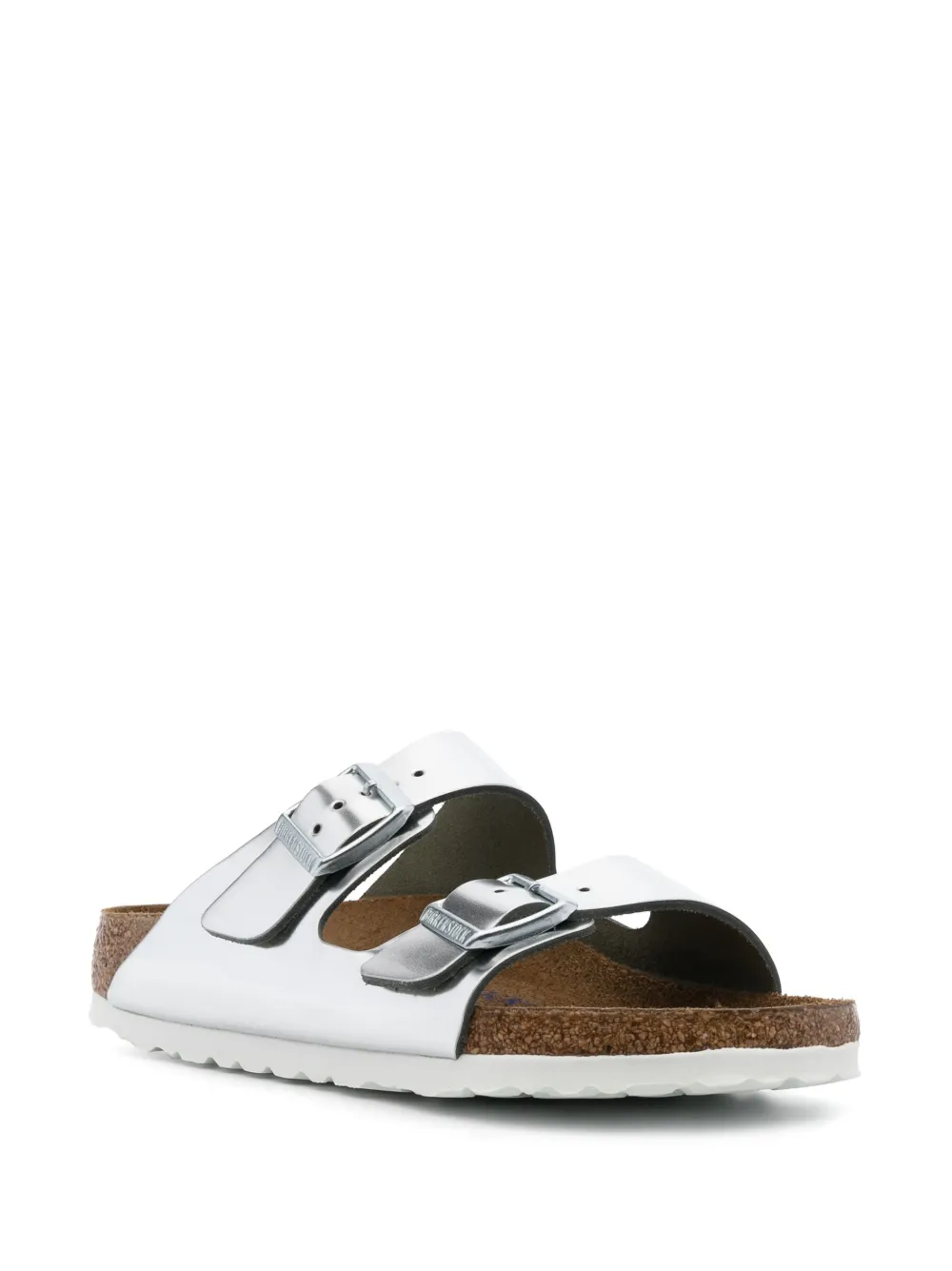 Birkenstock Arizona Birko-Flor - Electric Metallic Silver - Image 2