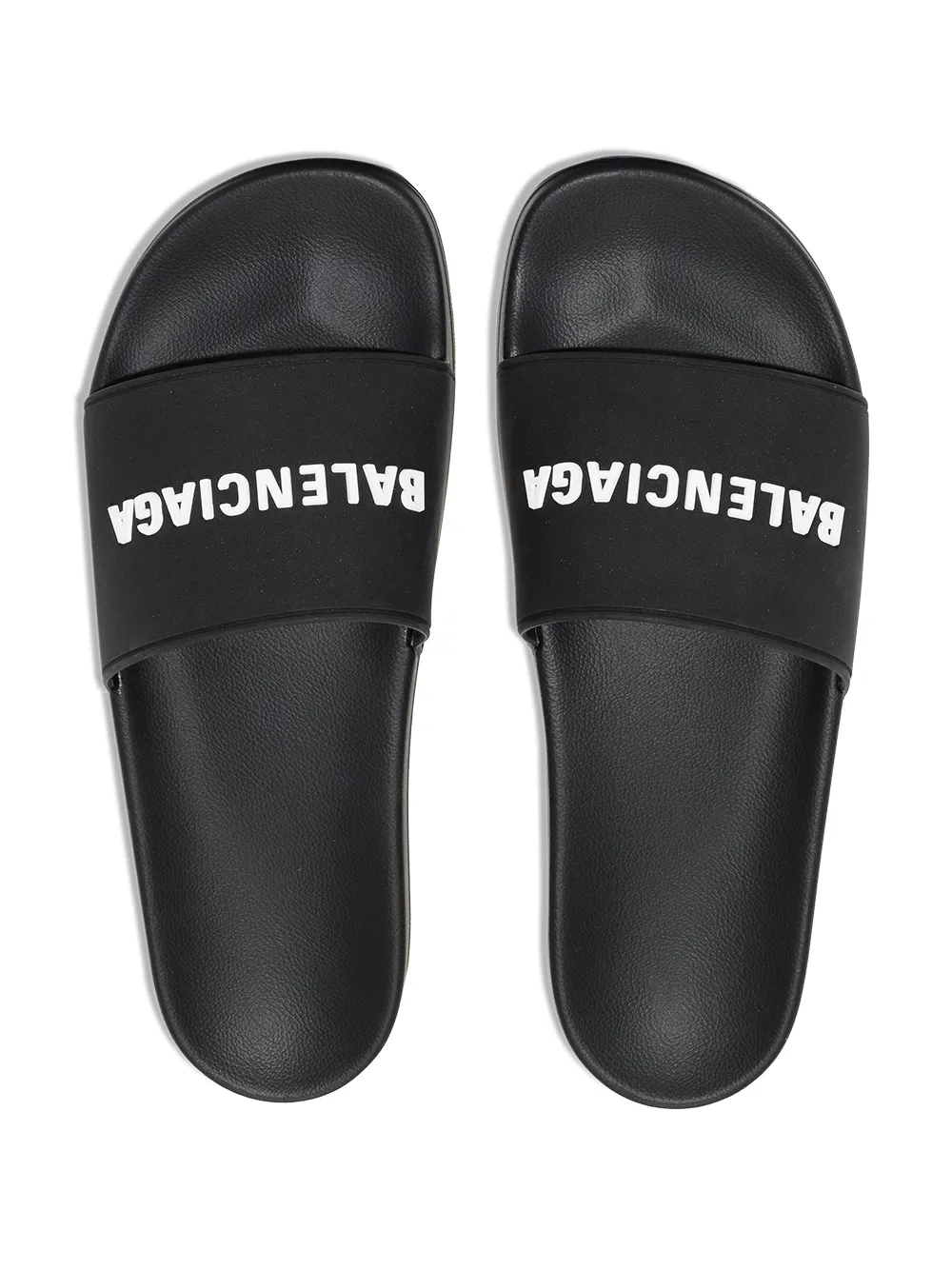 Balenciaga Pool Slide Black White - Image 2
