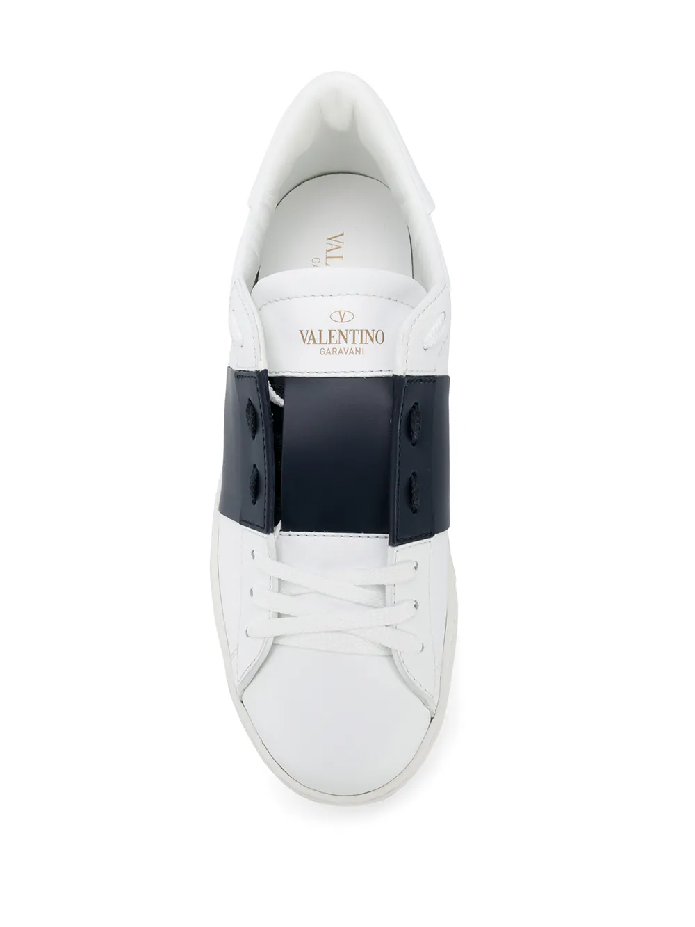 Valentino Garavani Open White Black Band White - Image 4