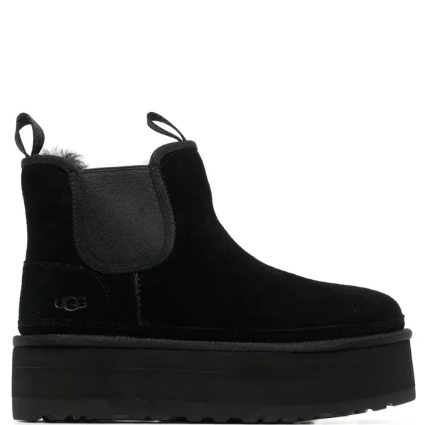 UGG Neumel Platform Chelsea Boot Black