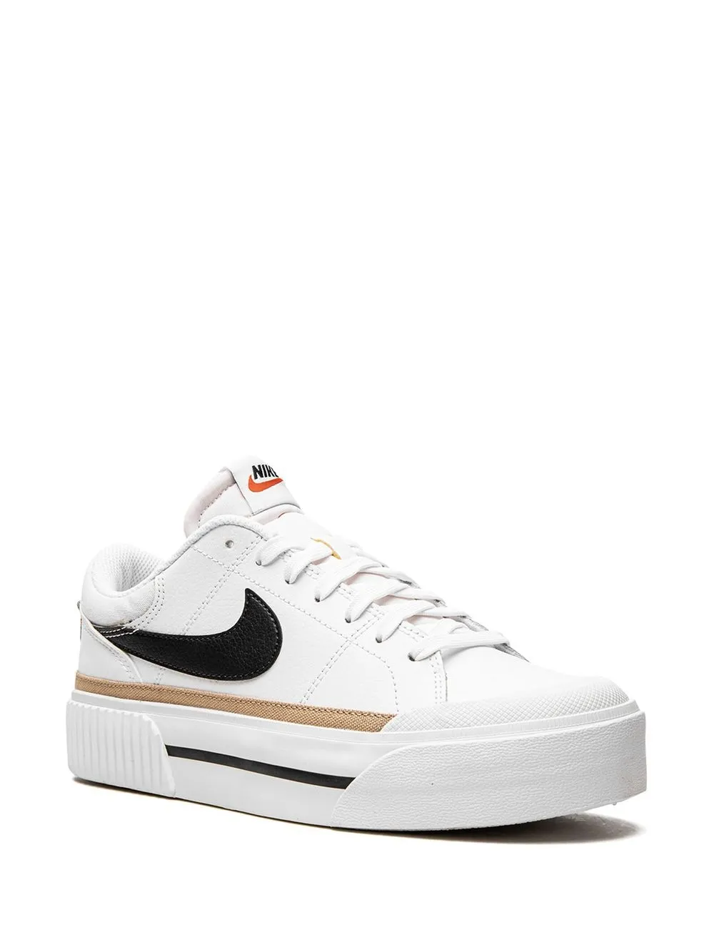 Nike Court Legacy Lift White Black - Image 2