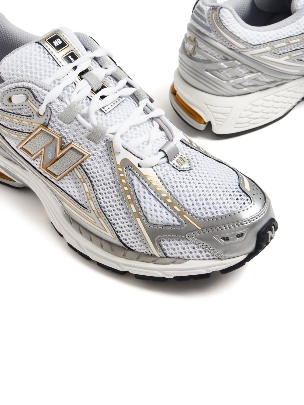 New Balance 1906R White Rain Cloud Silver Metallic - Image 4