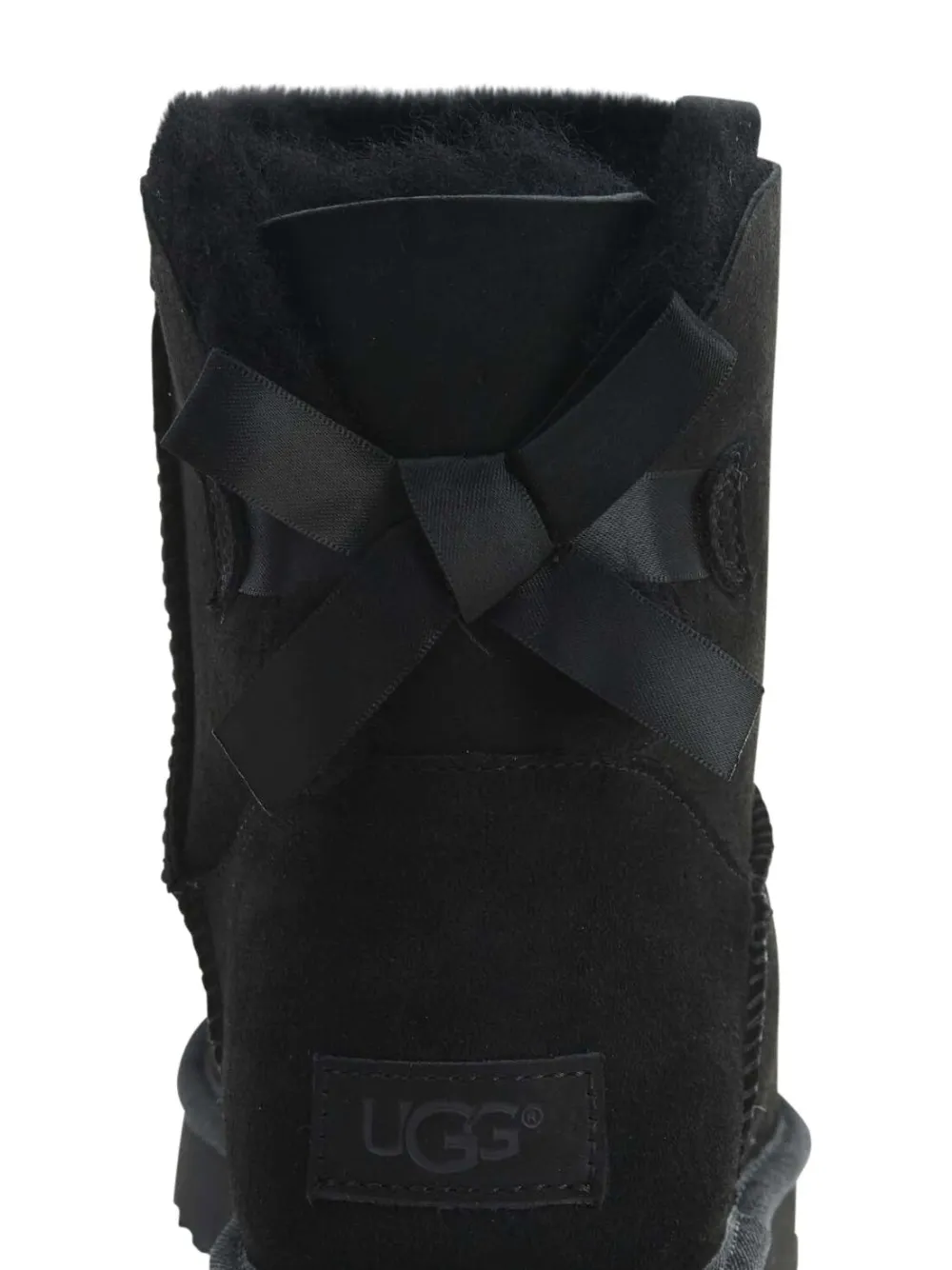 UGG Mini Bailey Bow II Black - Image 2