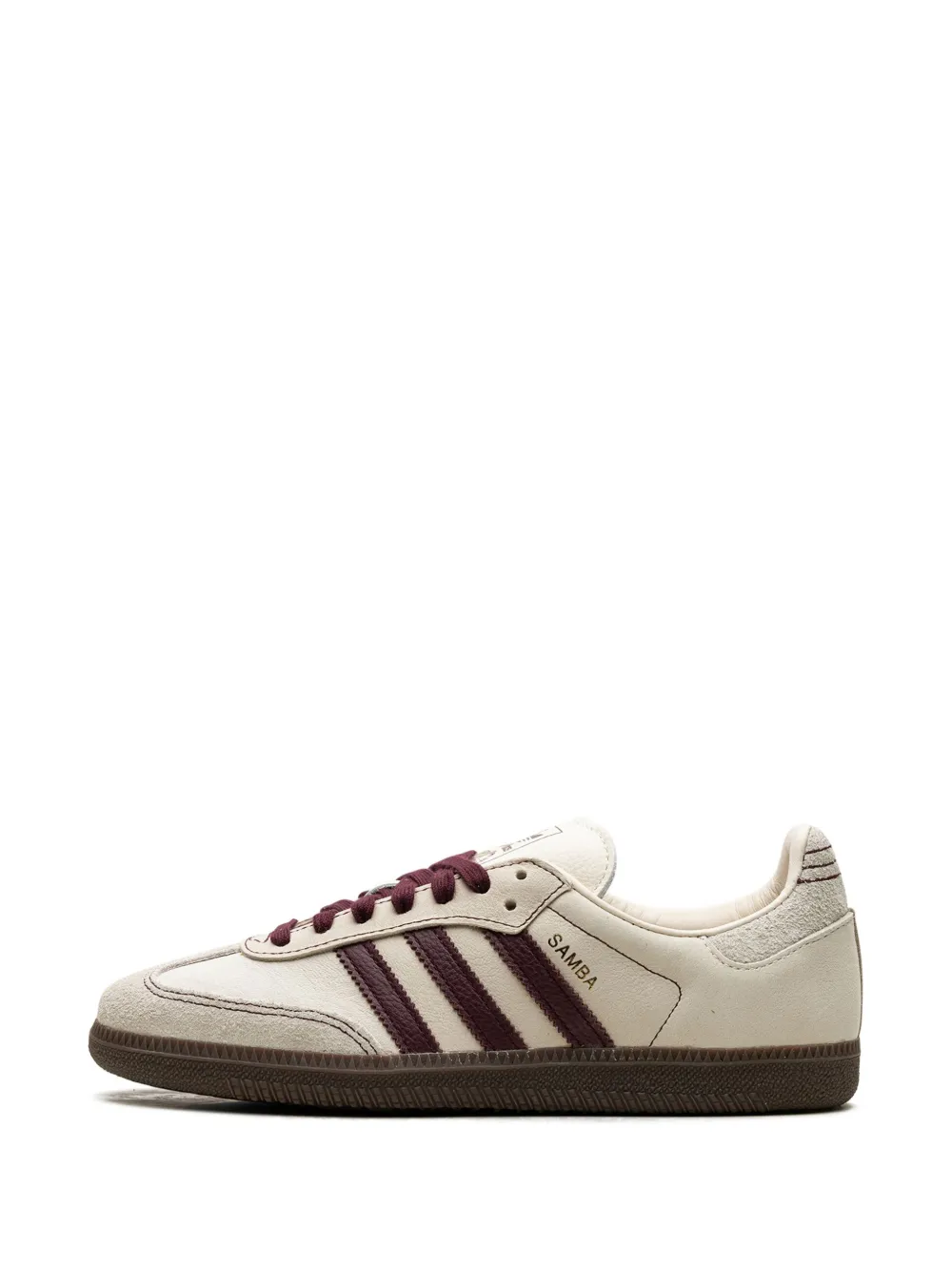 Adidas Samba OG Wonder White Maroon - Image 4