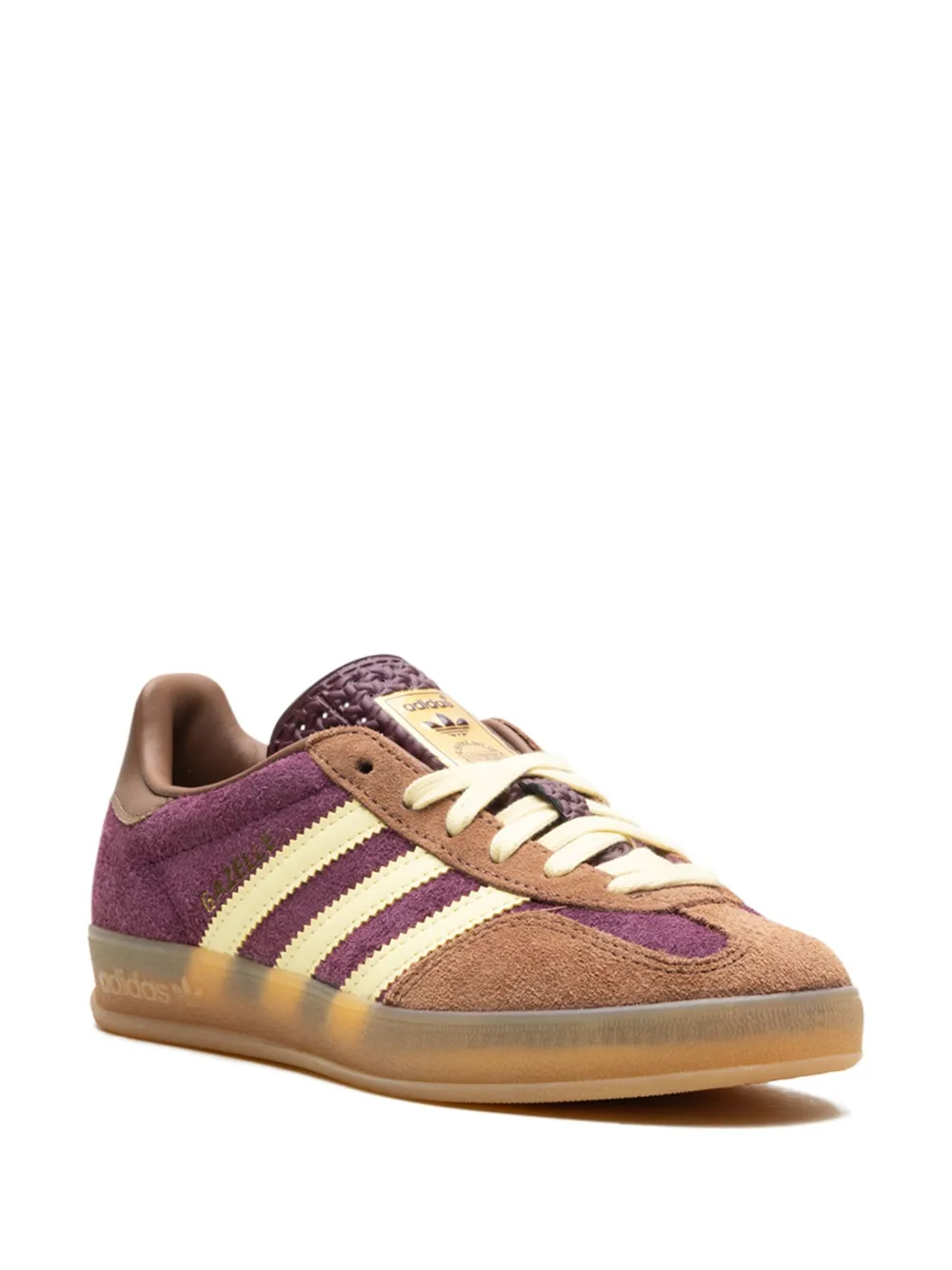 Adidas Gazelle Indoor Maroon Almost Yellow - Image 2