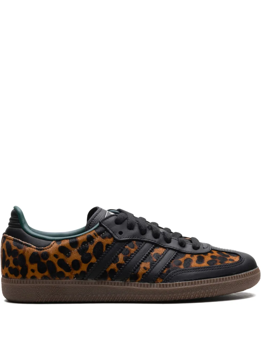 Adidas Samba OG Black Green Leopard
