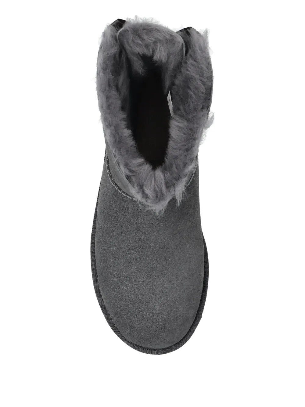 UGG Mini Bailey Bow II Boot Grey - Image 4