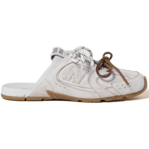 New Balance 530 SL Mule Miu Miu White