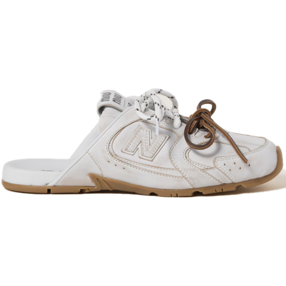 New Balance 530 SL Mule Miu Miu White