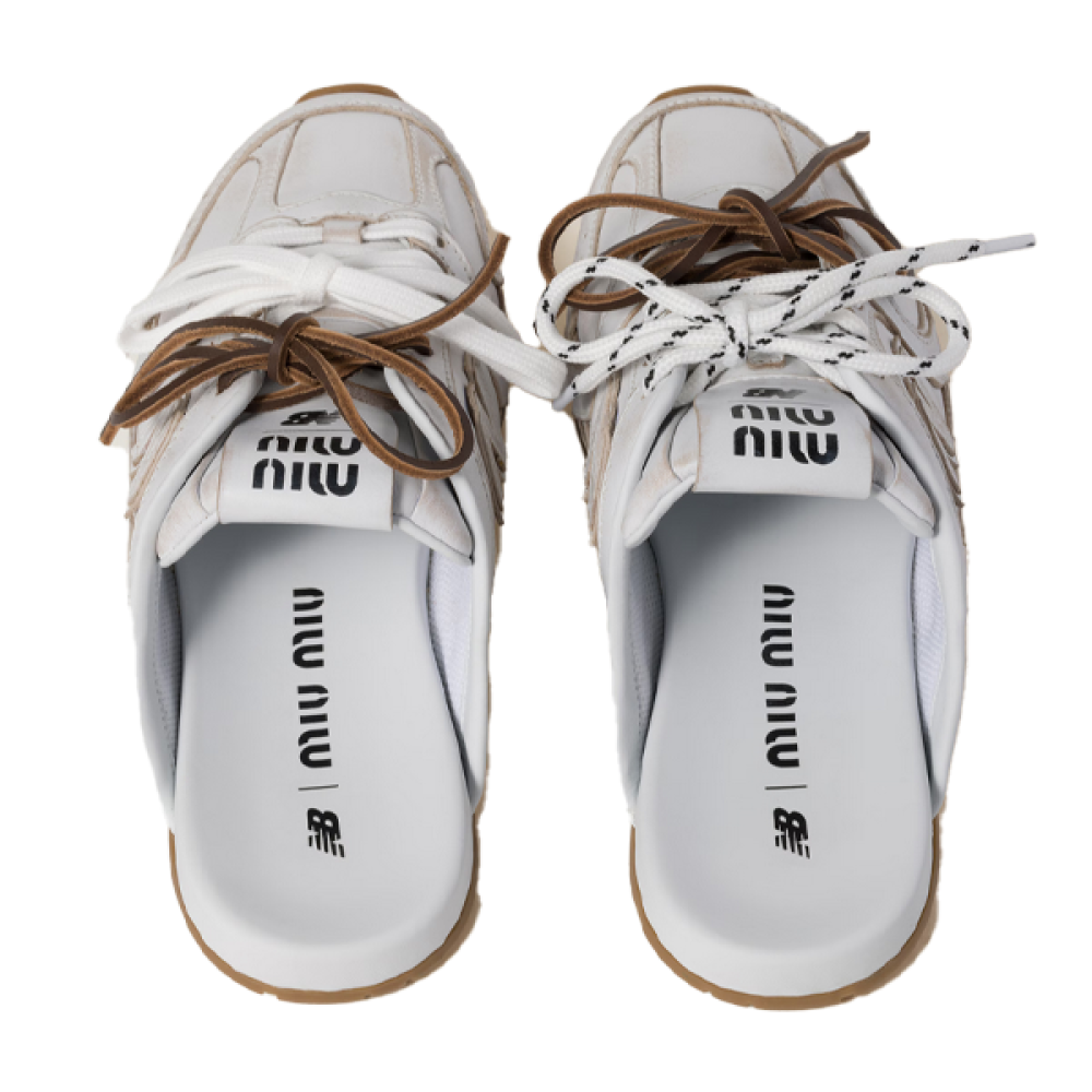 New Balance 530 SL Mule Miu Miu White - Image 3