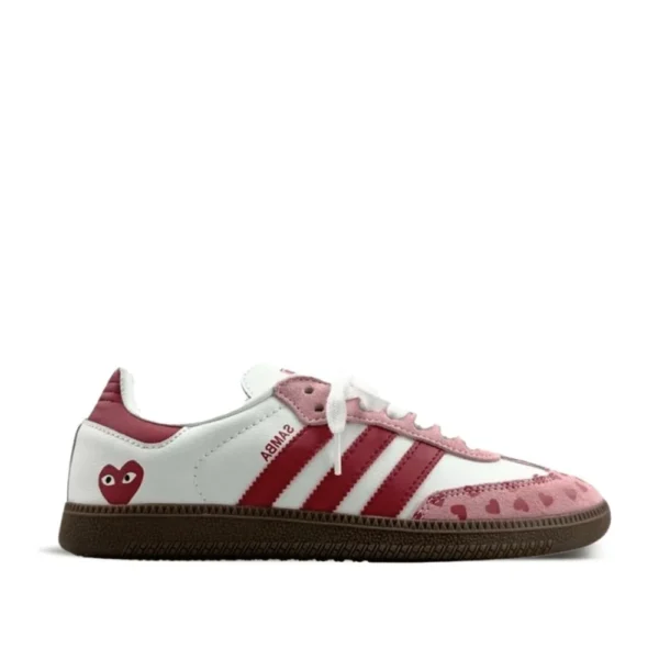 Adidas Samba OG Red Pink Cloud White