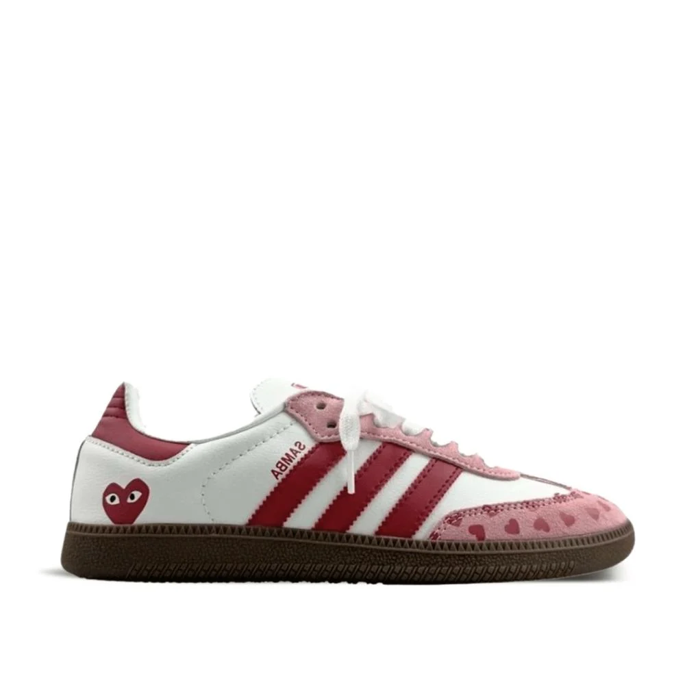 Adidas Samba OG Red Pink Cloud White