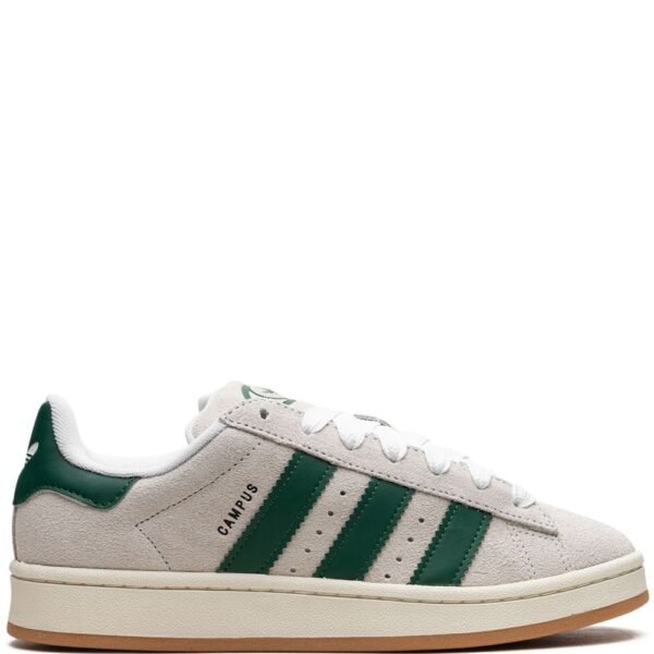 Adidas Campus 00s Crystal White Dark Green