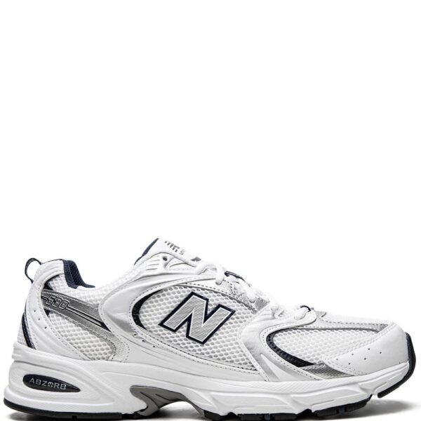 New Balance 530 White Silver Navy