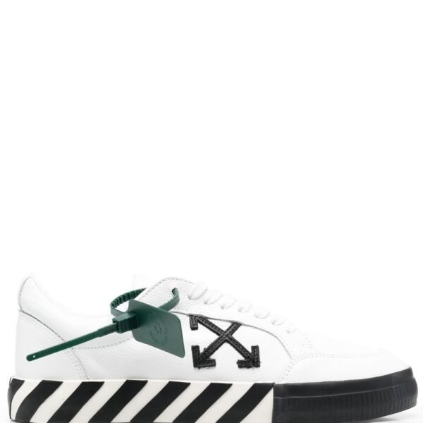 OFF-WHITE Vulcanized Low Canvas White Black