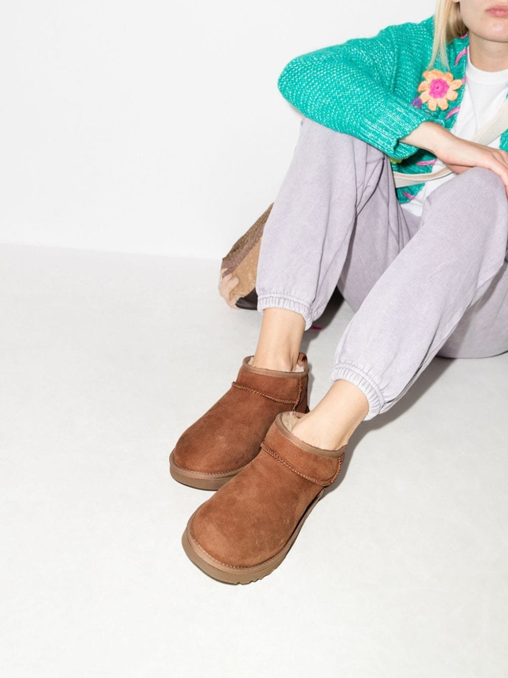 UGG Classic Ultra Mini Boot Chestnut - Image 4