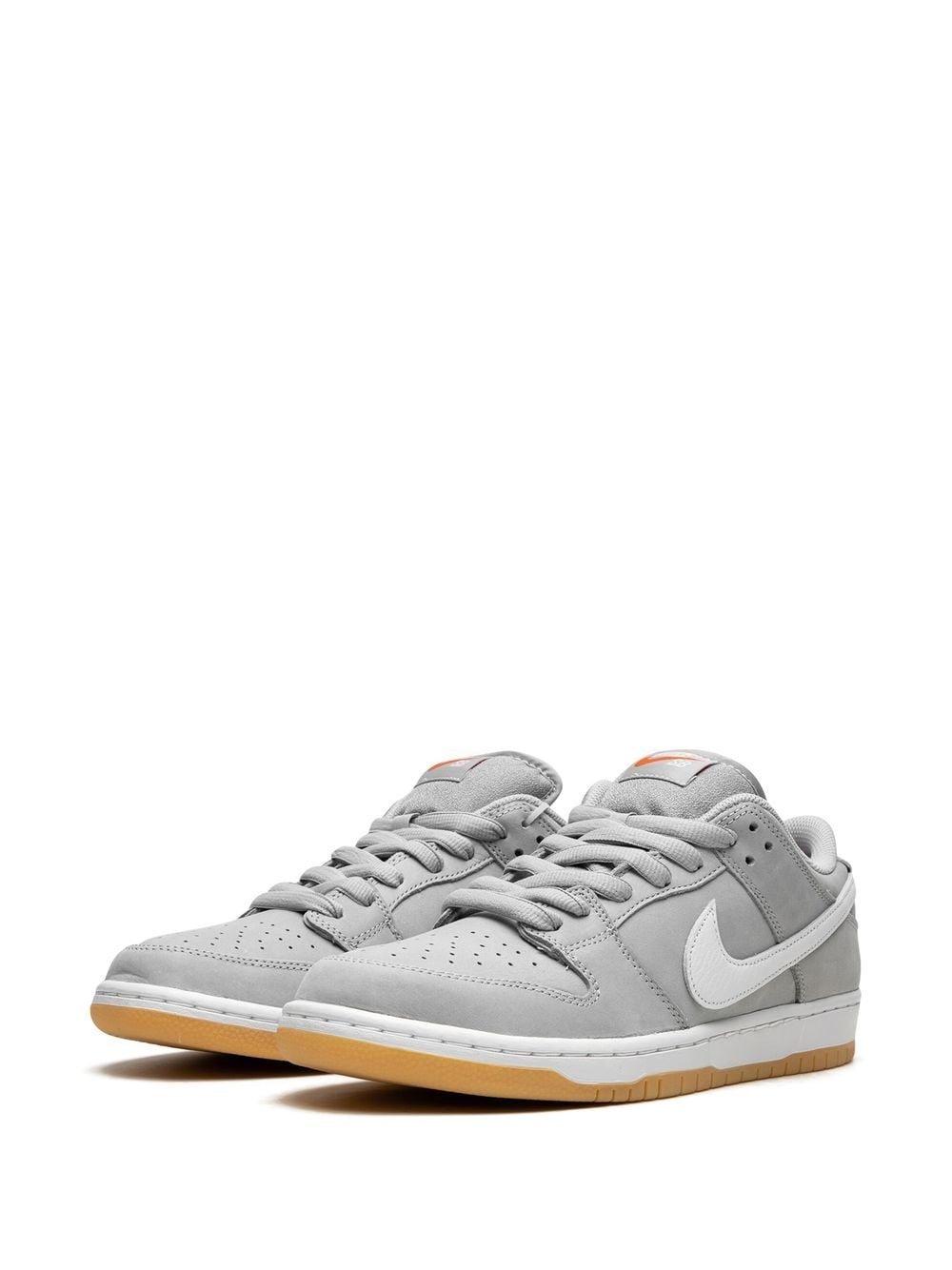Nike SB Dunk Low Pro ISO Orange Label Wolf Grey Gum - Image 3