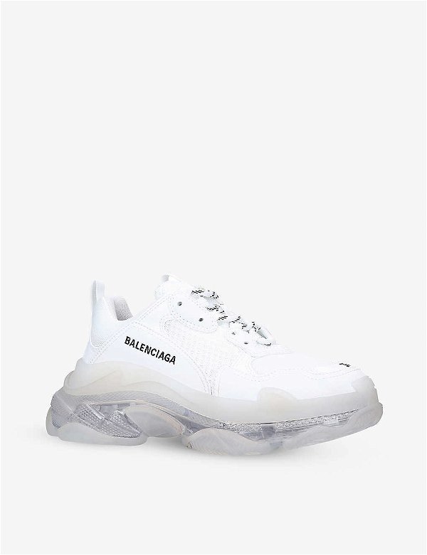 Balenciaga Triple S Clear Sole White - Image 2