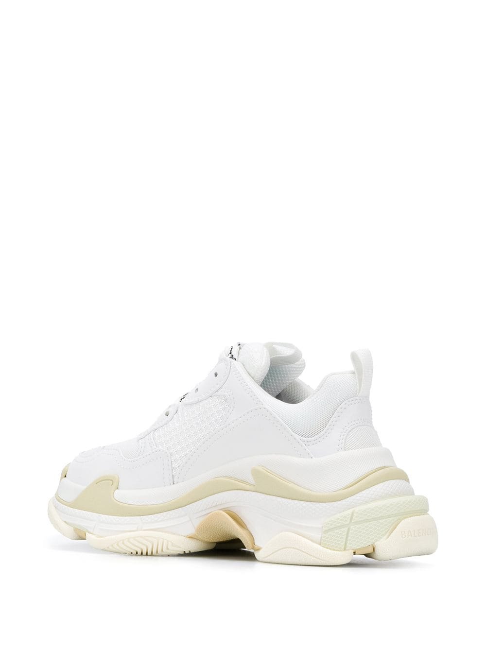 Balenciaga Triple S White (Women's) - Image 3