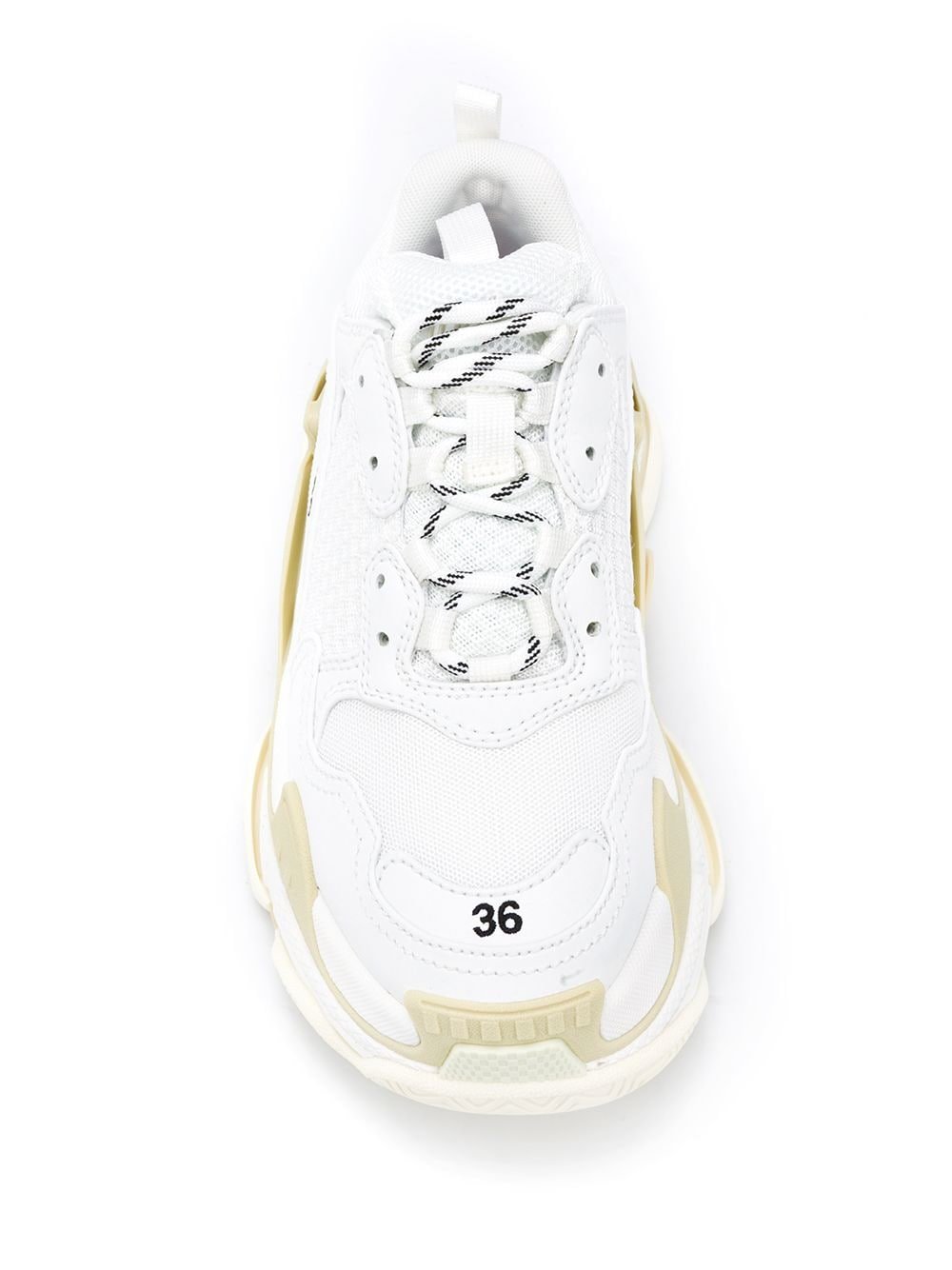 Balenciaga Triple S White (Women's) - Image 4
