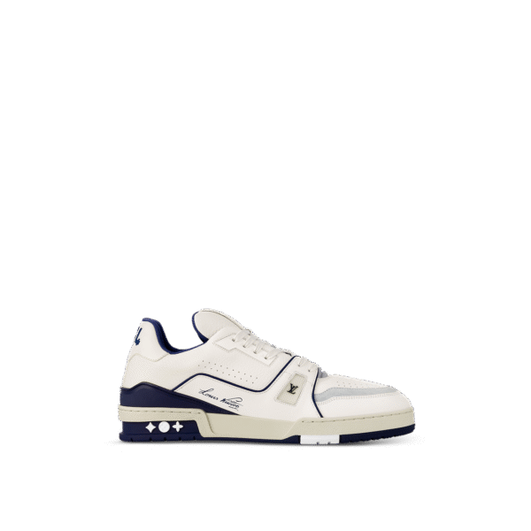 Louis Vuitton LV Trainer Marine White