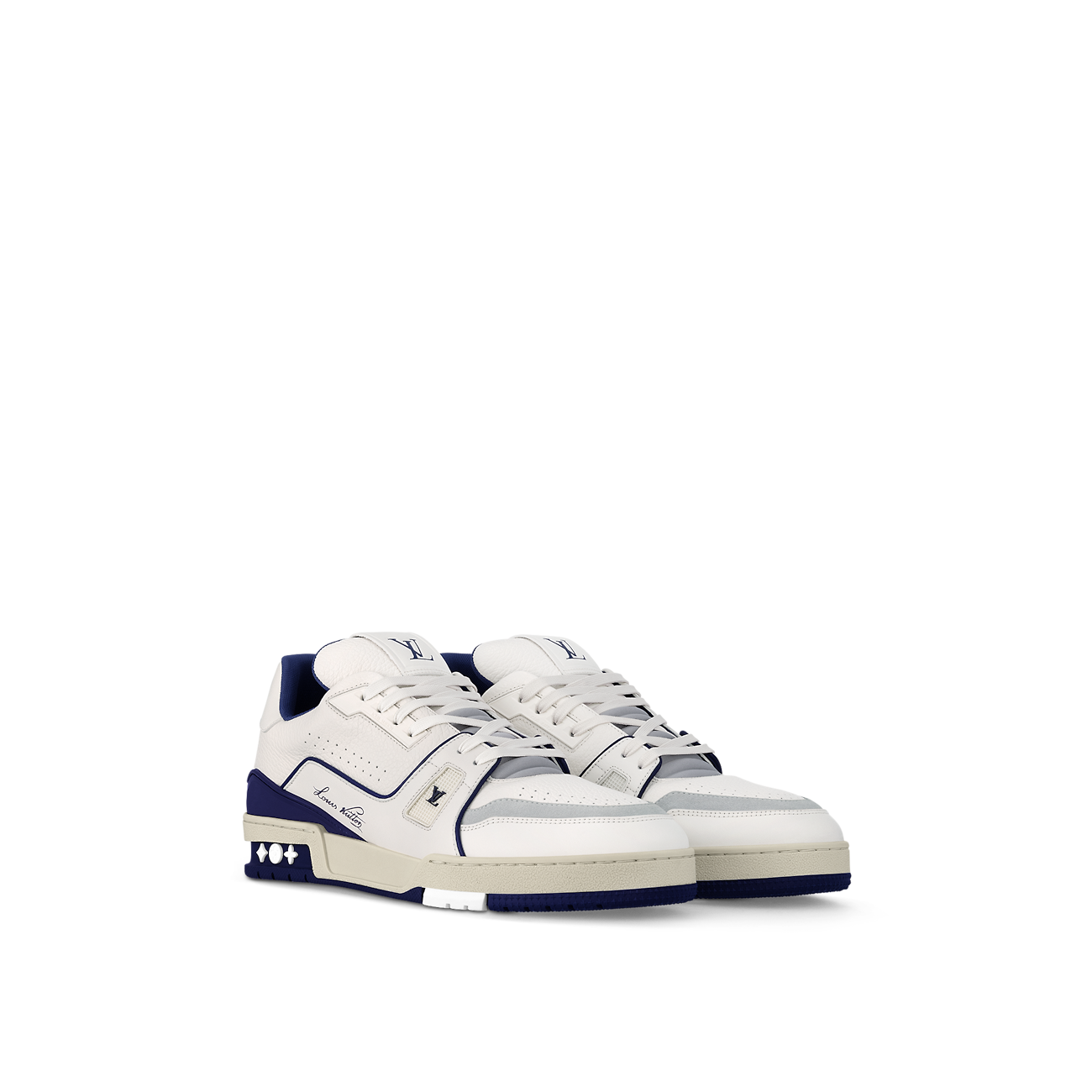 Louis Vuitton LV Trainer Marine White - Image 2