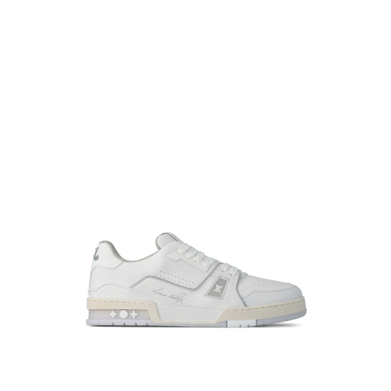 Louis Vuitton LV Trainer White Signature