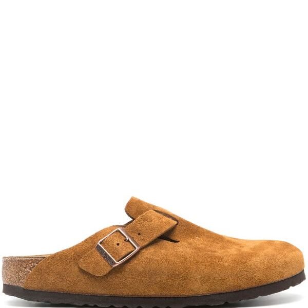 Birkenstock Boston Soft Footbed Suede Mink