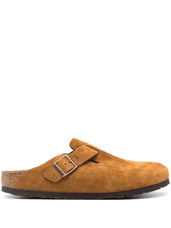 Birkenstock Boston Soft Footbed Suede Mink
