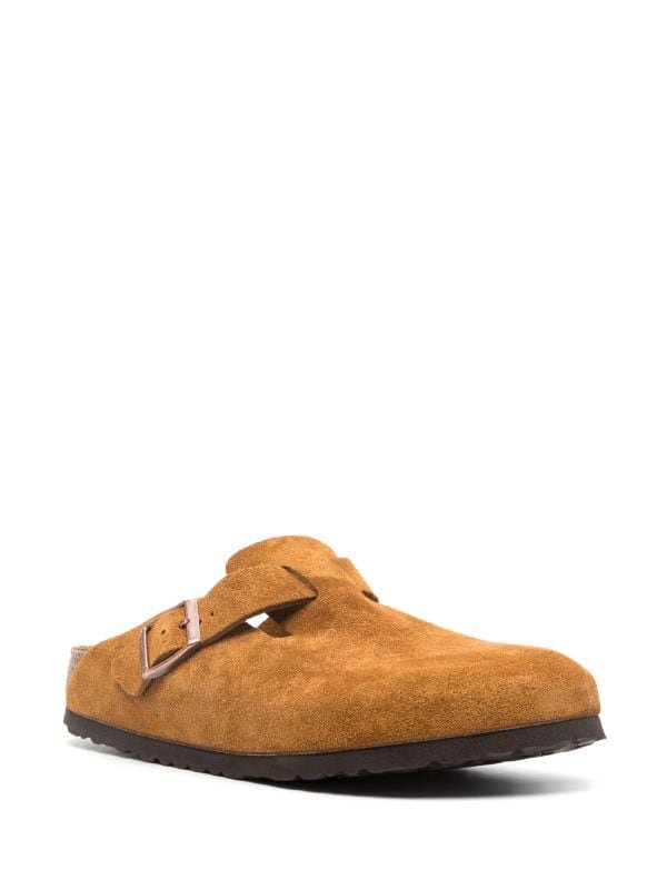 Birkenstock Boston Soft Footbed Suede Mink - Image 2